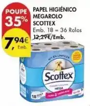 Pingo Doce Scottex - papel higiénico megarolo promoção