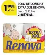 Pingo Doce Renova - rolo de cozinha extra xxl promoção