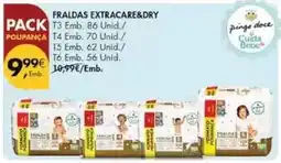 Pingo Doce Pingo doce - fraldas extracare&dry promoção