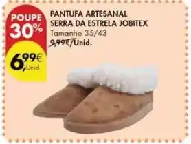 Pingo Doce Estrela - pantufa artesanal serra da estrela promoção