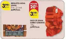 Pingo Doce Saco de lenha promoção