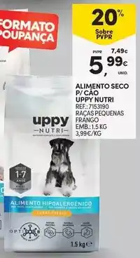 Continente Alimento seco p/ cao promoção