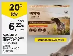 Continente Alimento humido p/ cao promoção