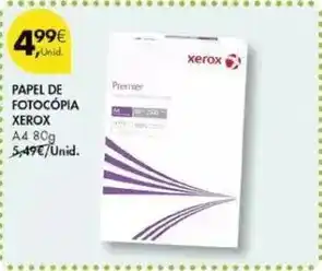 Pingo Doce Xerox - papel de fotocopia promoção