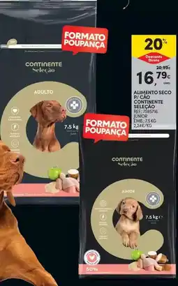 Continente Alimento seco promoção