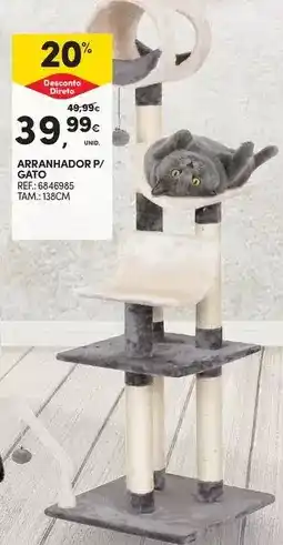 Continente Armadinhador p/ gato promoção