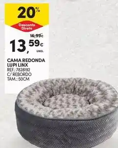 Continente Cama redonda lup! linxt promoção