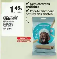 Continente Continente - osso p/ cao promoção