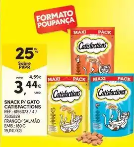 Continente Snack p/ gato promoção