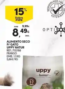 Continente com - alimento seco p/ gato promoção