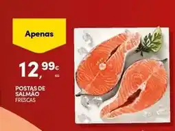 Continente Postas de salmao promoção