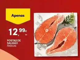 Continente Postas de salmao promoção