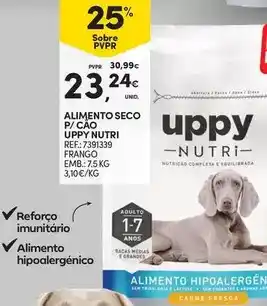 Continente Alimento seco p/ cao promoção