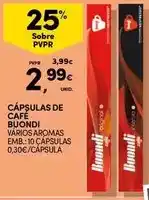 Continente Buondi - cápsulas de café promoção