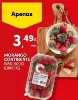 Continente Continente - morango promoção