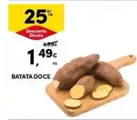 Continente Batata doce promoção