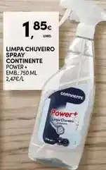 Continente Continente - limpa chuveiro spray promoção