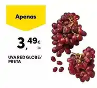 Continente Globe - uva red / preta promoção