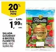 Continente Florette - salada gourmet 8 brotes promoção