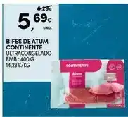 Continente Continente - bifes de atum promoção