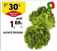 Continente Alface frisada promoção