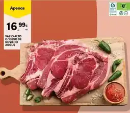 Continente Angus - vazio alto c/osso de novillo angus promoção