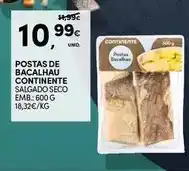 Continente Continente - postas de bacalhau promoção