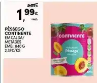 Continente Continente - pêssego promoção