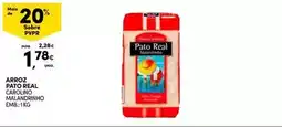 Continente Pato real - arroz promoção