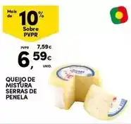 Continente Penela - queijo de mistura serras de promoção