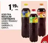 Continente Continente - iced tea regular promoção