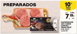 Continente Prime - hamburguer 100% carne chakali promoção