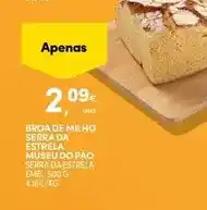 Continente Museu do pão - broa de milho serra da estrela promoção