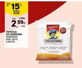 Continente com - tapioca da terrinha promoção