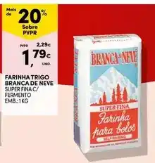 Continente Branca de neve - farinha trigo promoção