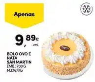 Continente Bolo ovo e nata promoção