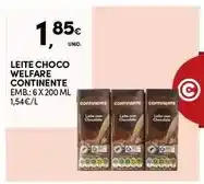 Continente Continente - leite choco promoção