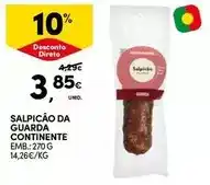 Continente Continente - salpicão da guarda promoção