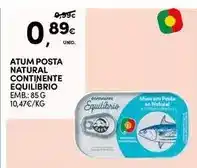 Continente Continente - atum posta natural promoção