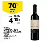 Continente Alentejo - vinho , premium, tinto promoção