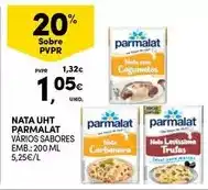 Continente Parmalat - nata uht promoção