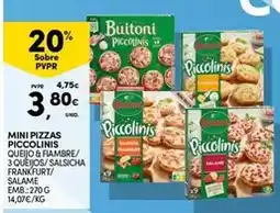 Continente Mini - pizzas promoção