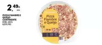 Continente Continente - pizza fiambre e queijo promoção