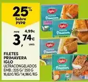 Continente Iglo - filetes primavera promoção