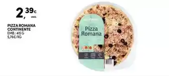 Continente Continente - pizza romana promoção