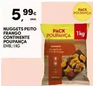 Continente Continente - nuggets peito frango promoção