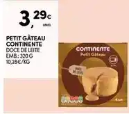 Continente Continente - petit gâteau promoção