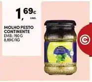 Continente Continente - molho pesto promoção