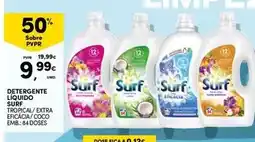 Continente Surf - detergente líquido promoção