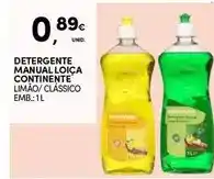 Continente Continente - detergente manual loica promoção